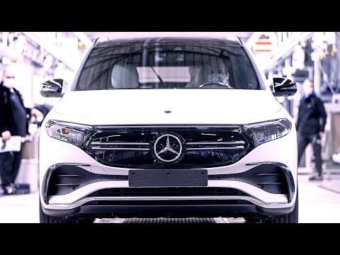2021 Mercedes EQA Production - German Manufacturing Plant