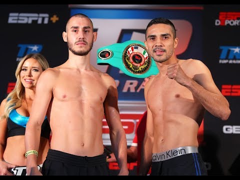Undefeated Maxim Dadashev vs. Antonio DeMarco Official Weigh-in