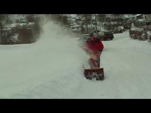 Snöskottning/snowthrowing med/with 1971 GILSON