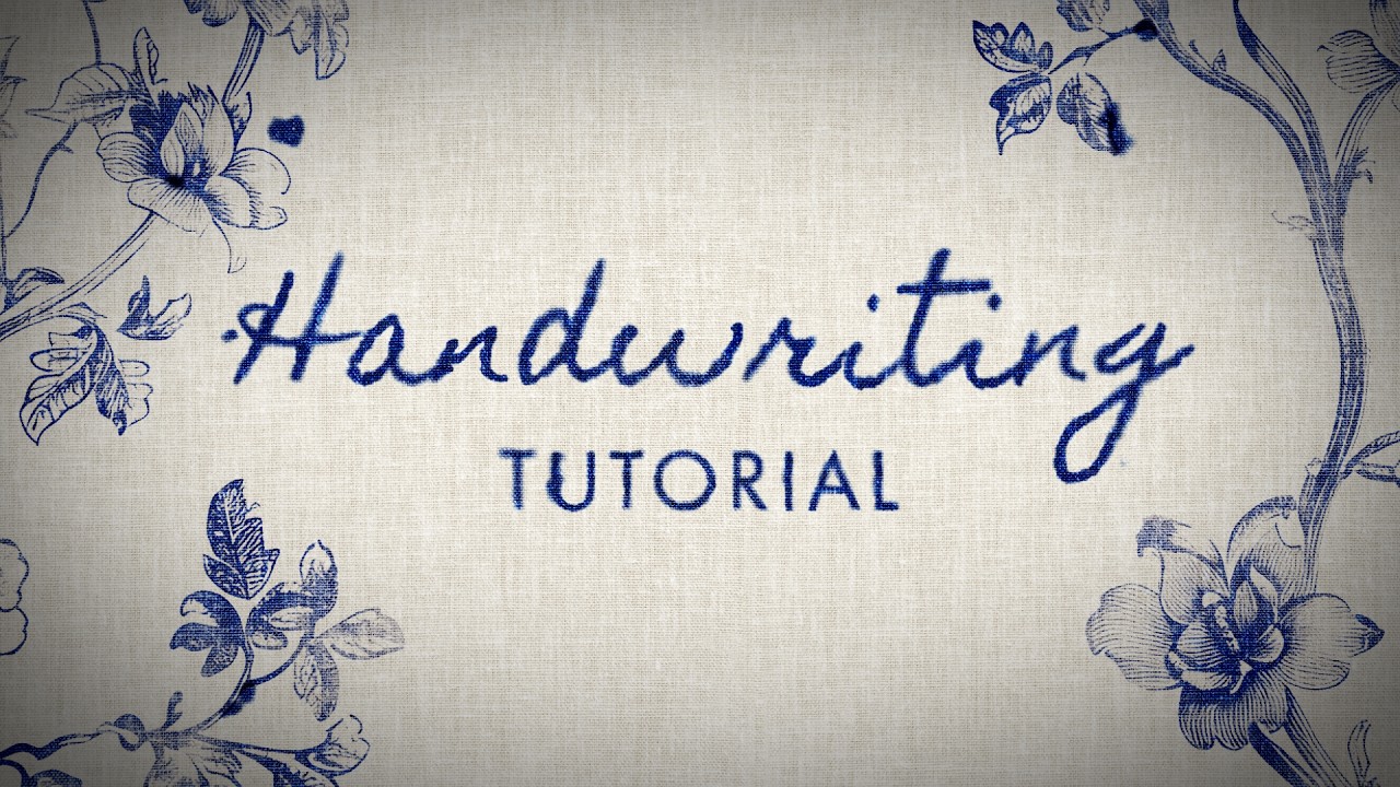Animate Realistic Handwritten Ink Text (fast)