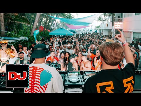 Max Dean B2B SOSA Tech-House Set In South Beach Miami