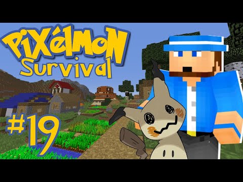 Pixelmon Survival - Minecraft Singleplayer - Episode #19 - Ground Gym! (Minecraft Pixelmon Mod)