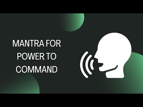 mantra for power to command