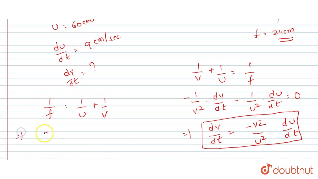 Watch video A point object is moving on the principal axis of a concave mirror of focal length `24 cm` towards Now A point object is moving on the principal axis of a concave mirror of focal length `24 cm` towards
