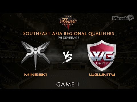 Mineski vs WG.Unity | The Manila Masters | SEA Regional Qualifier | Game 1
