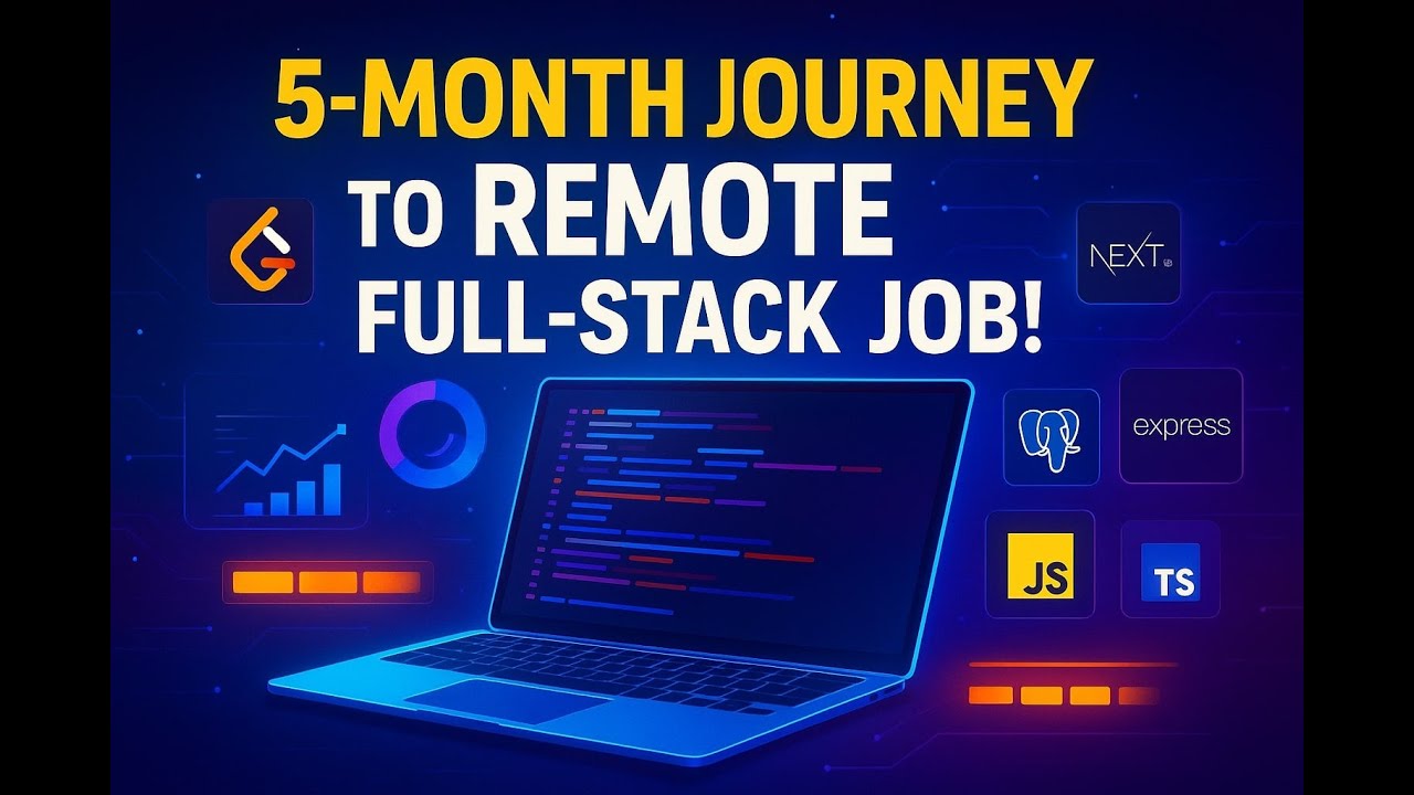 Learning Full-Stack + Interview Prep LIVE | From Zero to Remote Developer