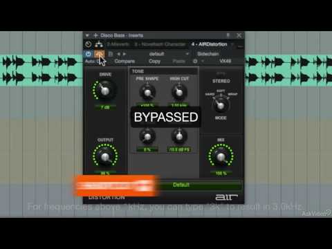 AIR Creative FX 102: Mixing and Mastering FX - 11. Distortion
