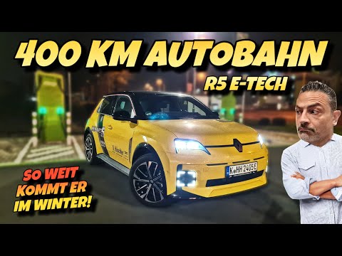 Kann er Langstrecke? Renault 5 E-Tech Autobahn Reichweite & Ladezeit. #ev