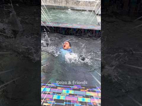 Bahaya Keizo berenang tanpa pelampung di kolam dalam⁉️