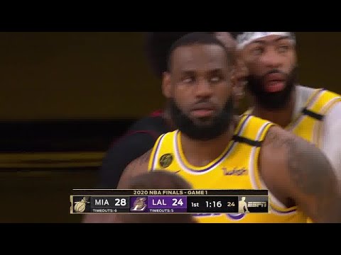 LeBron James Full Play | Heat vs Lakers 2019-20 Finals Game 1 | Smart Highlights