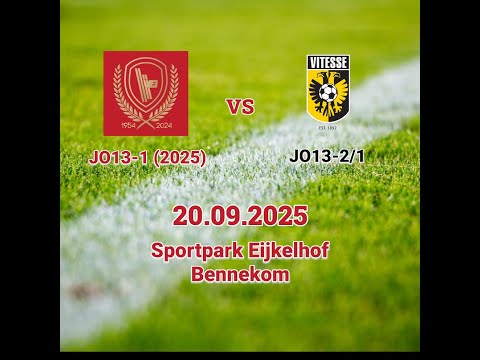 vv Bennekom JO13-1 vs Vitesse JO13-2/1 (20.09.2025)