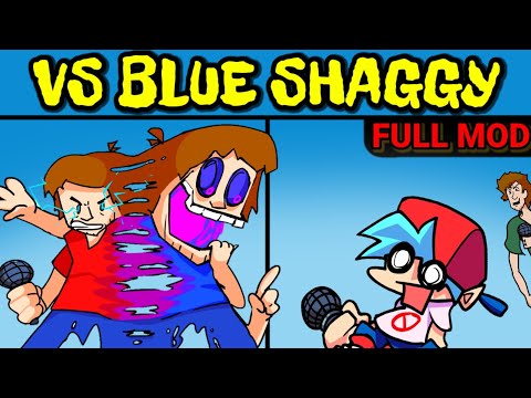 Friday Night Funkin' VS Blue Shaggy Full Week + Cutscenes | Fanmade Chapter 7/8 (FNF Mod/Hard)