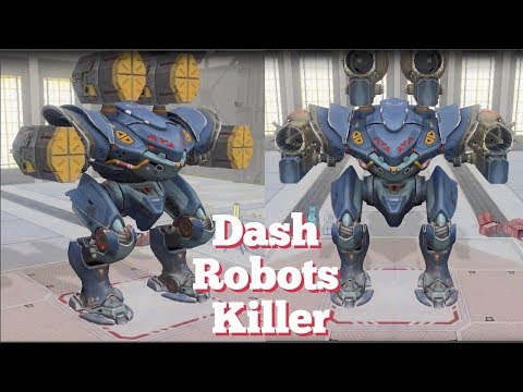 War Robots' Anti-Dash Robot "Spectre" Gameplay - Death Mashine[Test Server]
