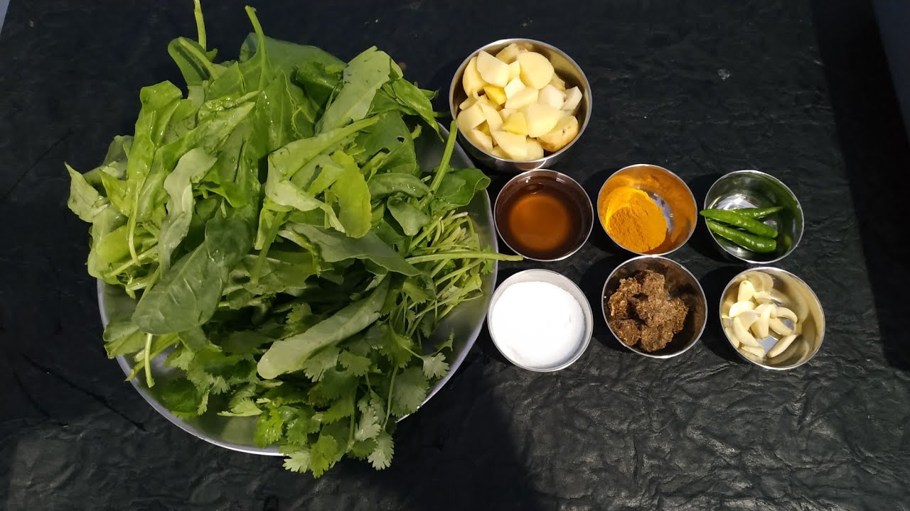 इस तरह से बनाये पालक और आलू का स्वादिष्ट निमोना। Aloo palak nimona Recipe. Potato and spinach.