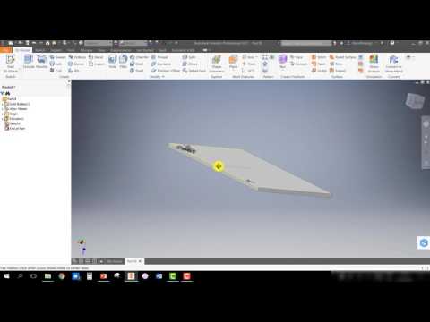 Inventor iFeature (Basic iFeature for the Furniture Industry)