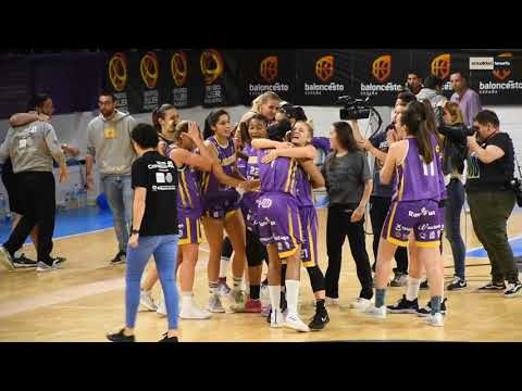 Instantes finales del encuentro entre el CB Clarinos y el Almería