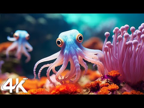 [NEW] 11HRS Stunning 4K Underwater Wonders- Relaxing Music | Coral Reefs, Fish& Colorful Sea Life #3