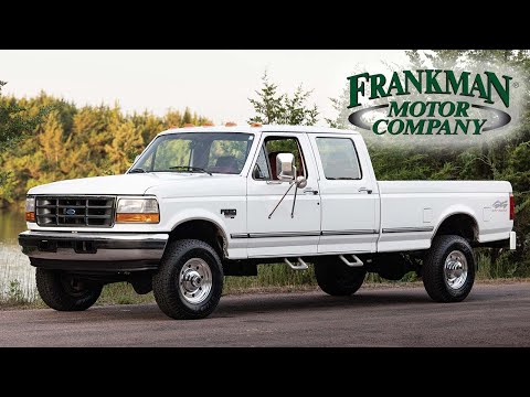 100K Mile- Garaged - 1996 Ford F-350 XLT 4WD 5-Speed Manual HD 7.3L Diesel - Frankman Motors Company