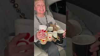 We SPILLED Water in his NEW CAR 🤯😂 #shorts