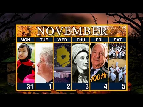 Calendar: Week of October 31