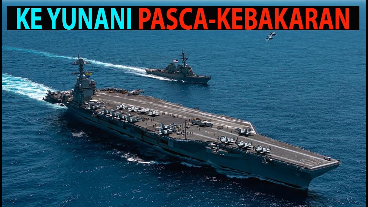 USS Gerald Ford Menjauh dari Pertempuran