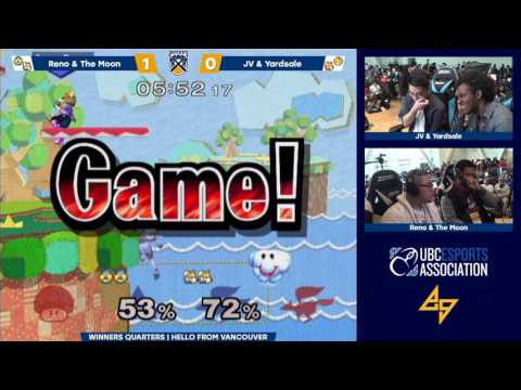 BoBC2 | Reno & The Moon (Blue) vs. JV & Yardsale (Red) | SSBM Winners Quarters