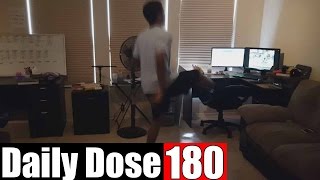 #DailyDose Ep.180 - INSANITY WORKOUT WAGER W/JUICE! | #G1GB