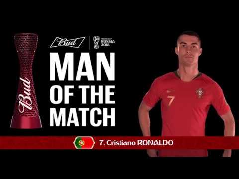 Cristiano RONALDO (Portugal) - Man of the Match - MATCH 3