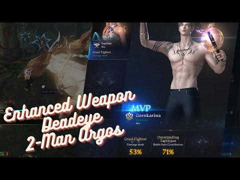 Lost Ark NA/EU: Enhanced Weapon Deadeye 2 Man Argos Bus