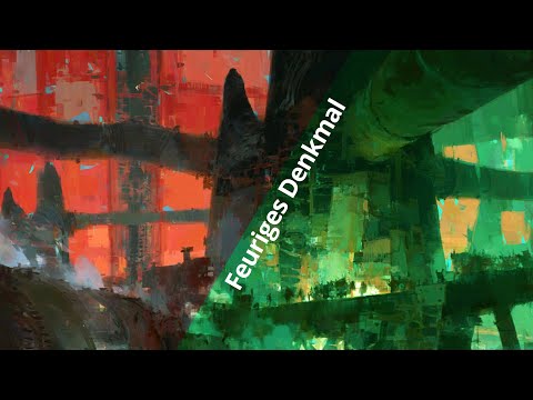 Flamme und Frost - Feuriges Denkmal