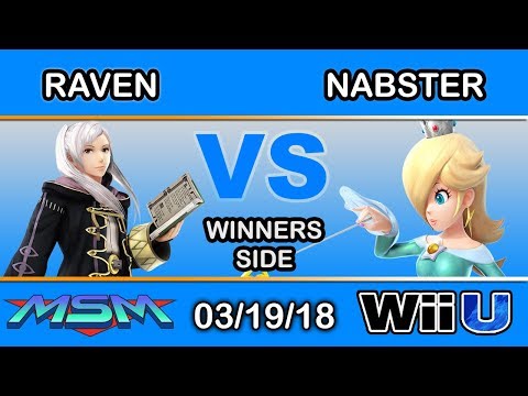 MSM 138 - Raven (Robin) Vs. 8BIT | Nabster (Rosalina) Winners Side - Smash 4