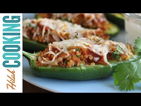 How to Make Stuffed Jalapeños | Hilah Cooking