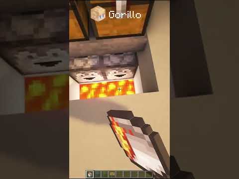 Minecraft: Working Trash Can! #shorts