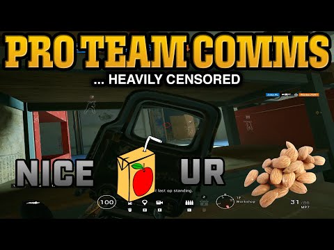 Pro R6S Team Comms (Heavily Censored)