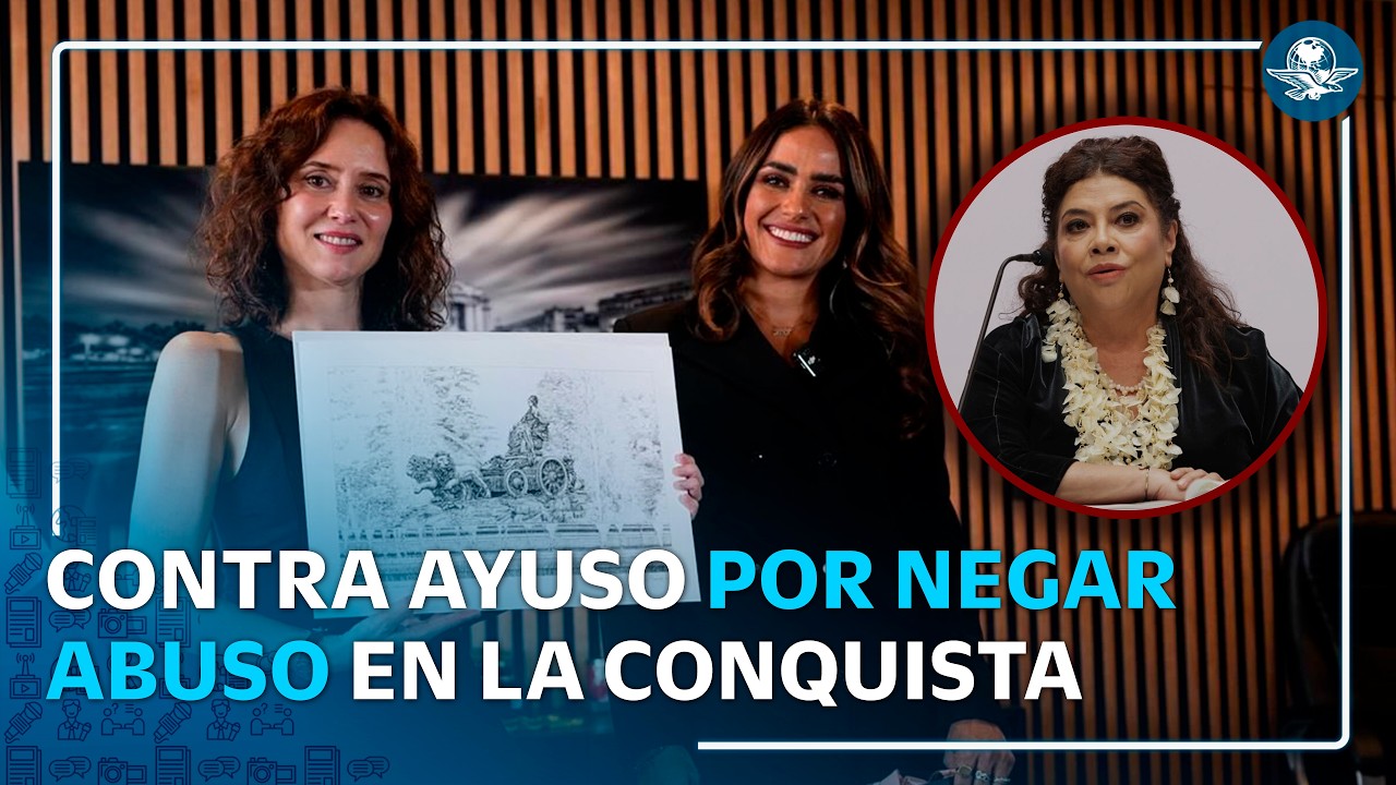 Clara Brugada critica visita de Ayuso y señala visión racista por la Conquista