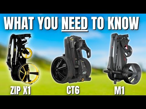 Motocaddy M1 vs. Powakaddy CT6 vs. MGI Zip X1 – Vergleich 2025 (ich habe sie alle gekauft)