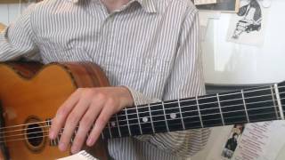 À la dérive (Anne Sila) – Guitar lesson