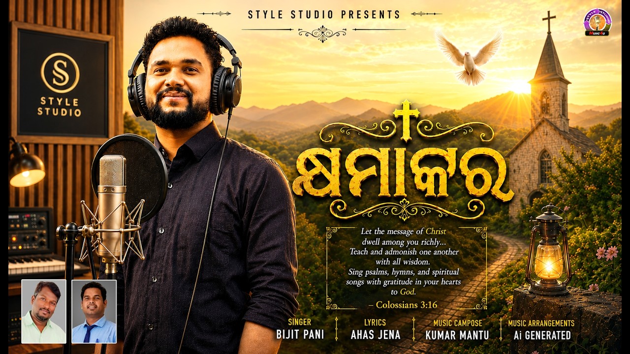 କ୍ଷମାକର | Kshyamakara | New Odia Christian Worship Song | Bijit Pani by stylestudio music 4u — Official Music Video
