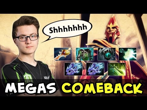 Miracle Megacreeps 25k gold Comeback — crazy attack speed build