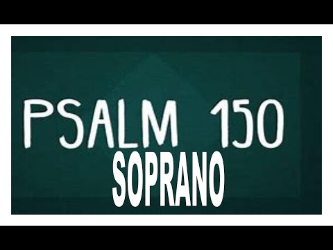 AGPGNAN A025 SOPRANO - SALMO 150