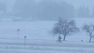 preview picture of video 'Snow storm in simuna .Estonia'