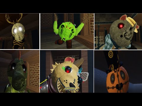 ALL JUMPSCARES | Begmula’s Custom Piggy Skins (Roblox Piggy Fan-game)