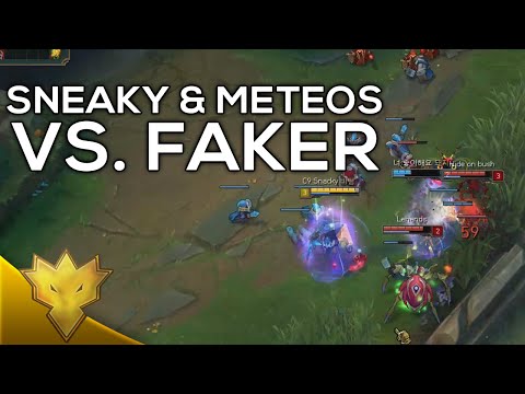 Sneaky & Meteos vs. Faker - ft. Ambition & PraY - Korean Dynamic Queue