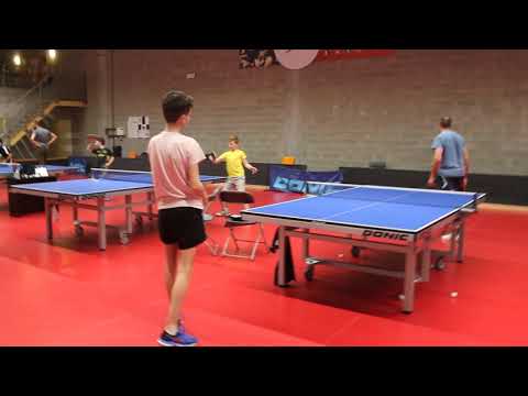 RTT ANS - TRAINING TENNIS DE TABLE -  GAETAN SWARTENBROUCKX