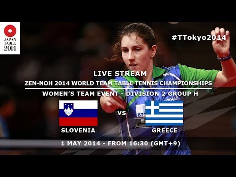 #TTokyo2014: Slovenia - Greece