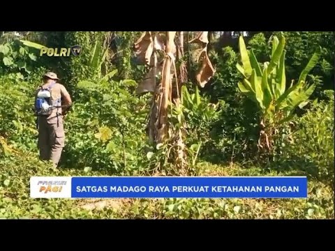 SATGAS MADAGO RAYA PERKUAT KETAHANAN PANGAN DI WILAYAH OPERASI