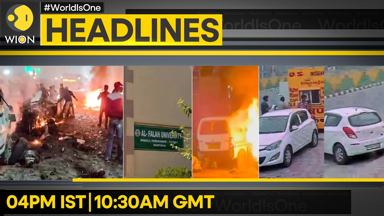 Delhi Blast: Several Detained From Al-falah University | WION HEADLINES