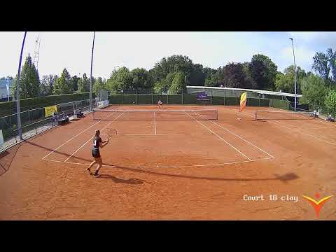 Slamstox College Tennis Showcase 2023 - Romy Pols vs. Joann Leijten