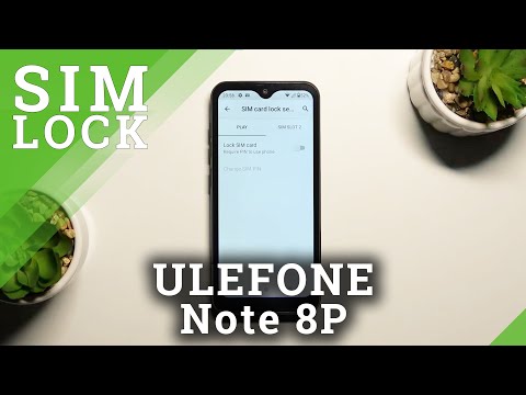 How to Remove SIM PIN Code in ULEFONE Note 8P -  Remove SIM Protection