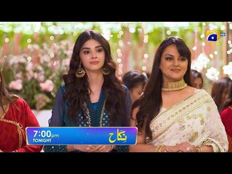 Nikah Episode 44 Promo | Tonight at 7:00 PM On Har Pal Geo
